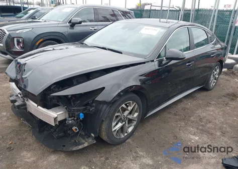 2021 Hyundai Sonata Sel z USA, uszkodzony, nr VIN 5NPEL4JA0MH101351